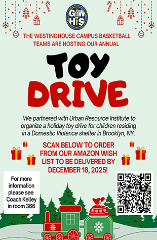 toy drive flyer